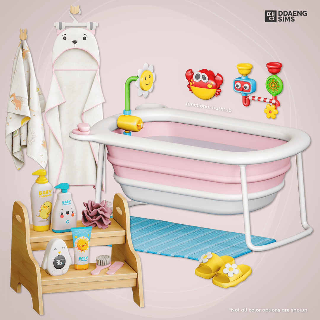 Скриншот мода Набор для купания Baby Bath Time